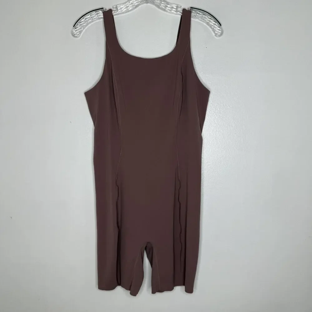 Nike Dri-FIT Bodysuit Womens Large Yoga Romper Sleeveless Zenvy Athletic